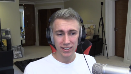 Not the best screenshot but the silver hair with the white shirt is