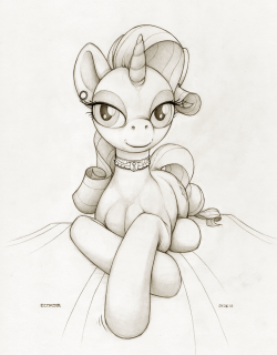 Stream sketch that i guess isn&rsquo;t as sketchy as intended&hellip; More stuff to sell at Bronycon. Unless of course someone wants to make an offer on it before that ;)