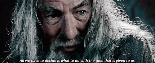 agentbutts:15 days of lotr | 3. most powerful lineI wish the ring had never come