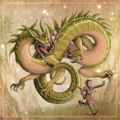 For My Final #feybruary A Warning: Beware The Feydragons - They Shift Into The Material Plane From The