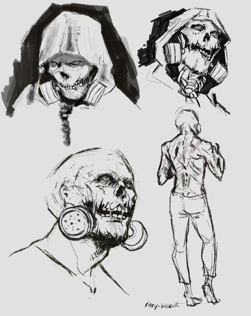 ritzy-biscuit:  spoopy Scarecrow sketchies  <3