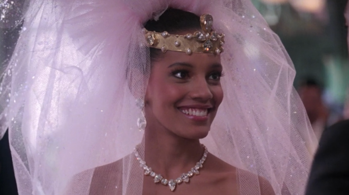 vintagewoc:  Shari Headley with Eddie Murphy in Coming To America (1988)