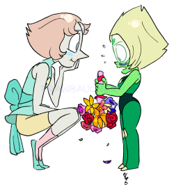 Pearl and Peridot for a very sweet anon!