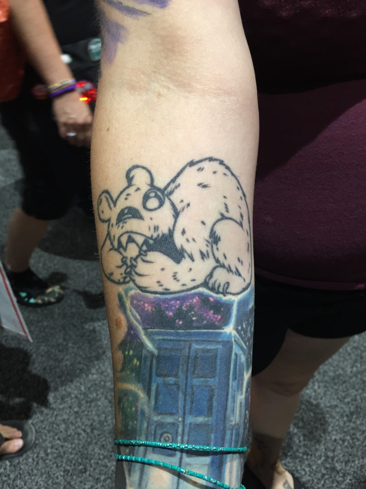 Swell Bartleby (and Tardis) tattoo!