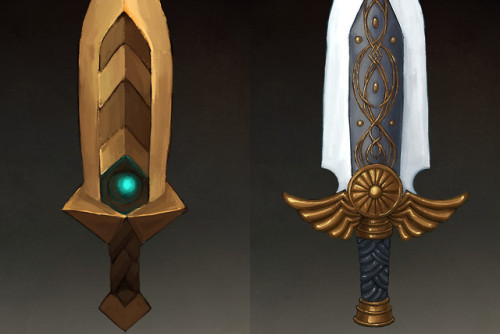 Paladin Swords byAnna Koltsova