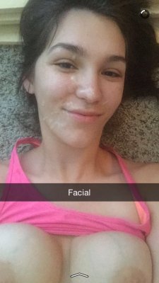 Cumselfie:  Holly Michaels - My Favorite Thing To Do Midday : Facial Facial Facial