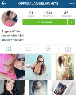 Make sure you follow my backup account to see photos and selfies that I don&rsquo;t post here 👇🏻👇🏻👇🏻👇🏻👇🏻👇🏻👇🏻 @officialangelawhite @officialangelawhite @officialangelawhite by theangelawhite