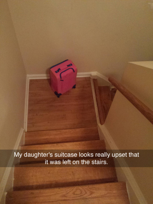 tastefullyoffensive: Emotional baggage. (via porn pictures