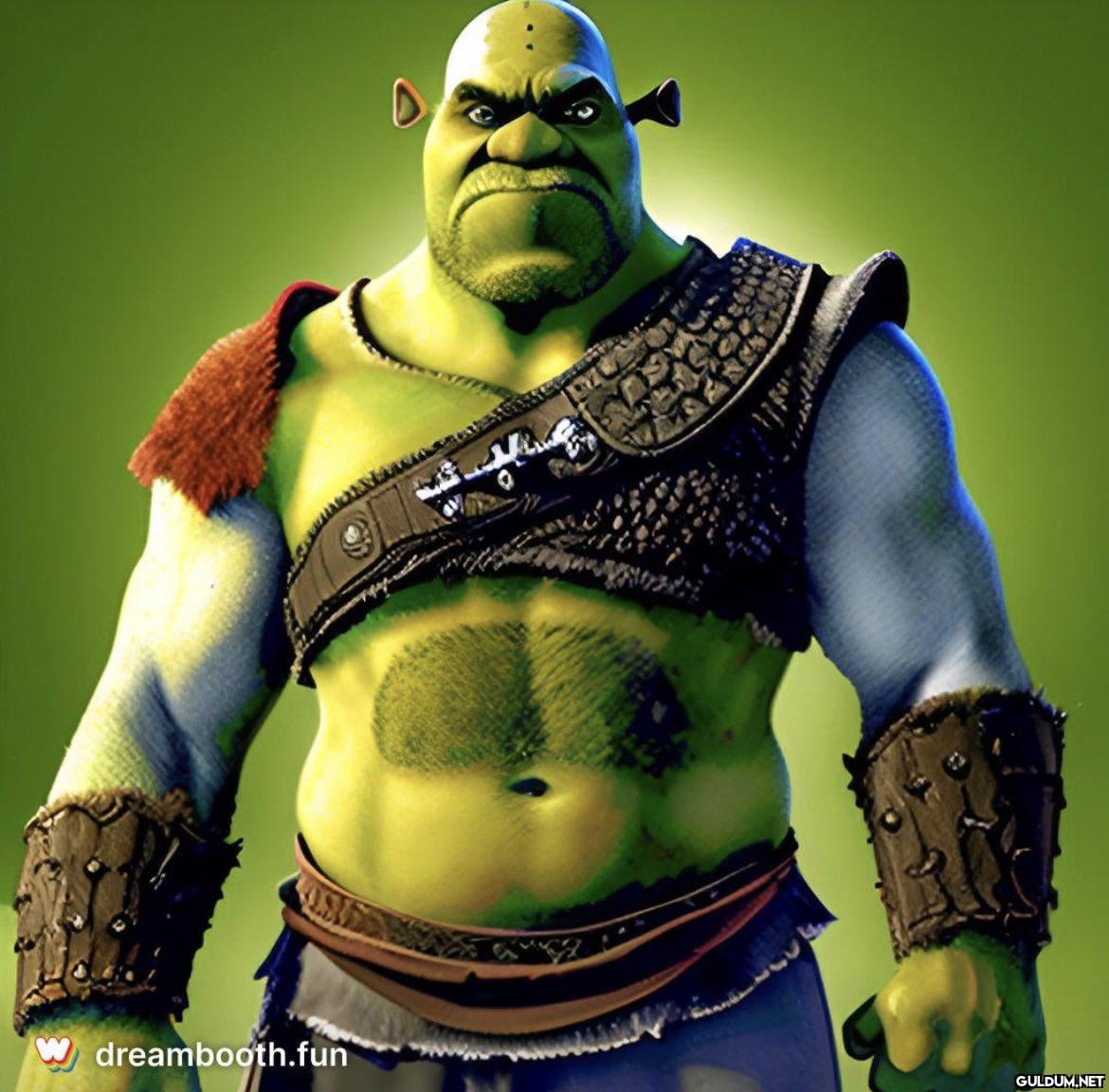 Shrek, the God of War...