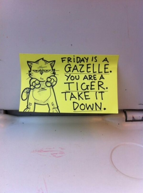 jack-the-lion:  catsbeaversandducks:  Post-it Notes Left on the Train Writer and