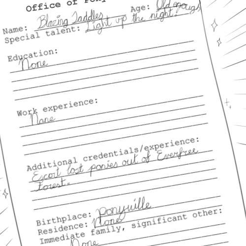 Paperwork