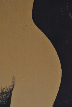 rufoism:  BLACK gouache on paper, 40x33 cm 2016 