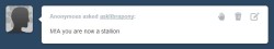 asklibrapony:  “M!A you are now a stallion”