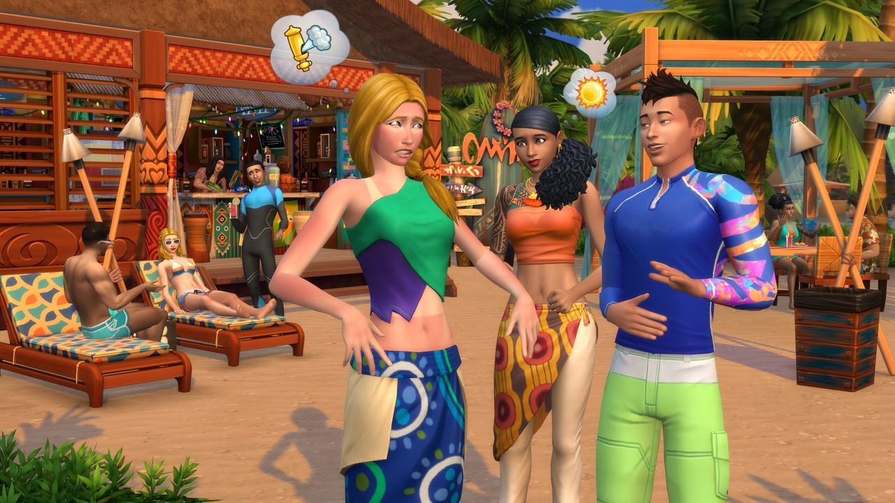 thesims4blogger: The Sims 4 Island Living:... - Sims 4 Blog