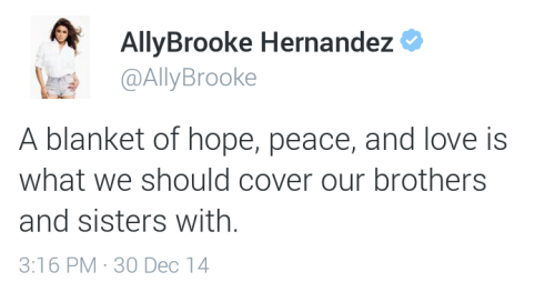 ot-dl:  Okay, but can I educate y’all a bit on Ally Brooke Hernandez? Because this girl does not get nearly as much credit as she deserves. Ally is a DEVOUT Christian. Reads her Bible daily, goes to church every Sunday, and has committed her entire