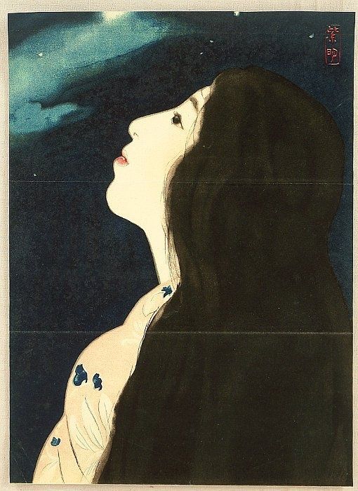 womeninarthistory:  Starry Night, Shimei Terajima 