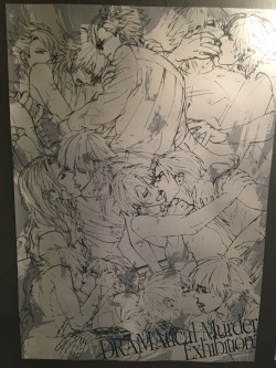 prissonyx: Another chance to see Native’s Aoba figure today at the DRAMAtical Murder Exhibition in Space Caiman. The exhibition is a 18+ event featuring the sketches of the sex scene CGs by Honyarara. Also featured were her designs for the figure and