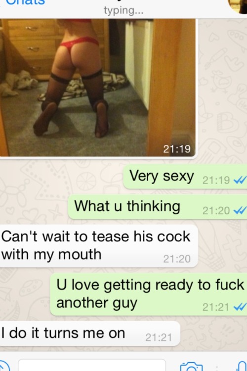 ukcuck:  Getting ready for her fuck buddy adult photos