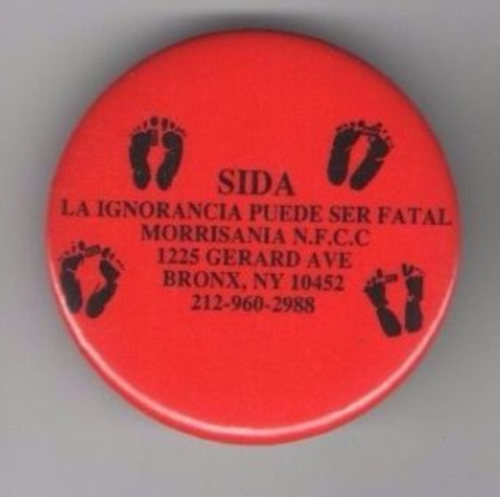 ignorance can be fatal, AIDS crisis pinbacks  [x]