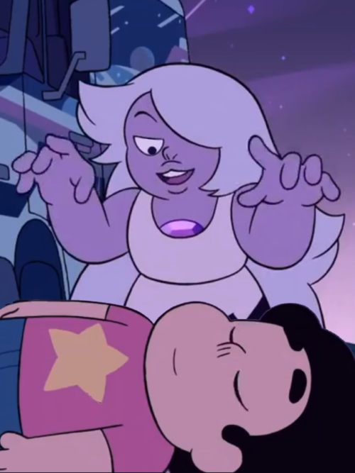 the-rumbles:In favor of nuffing Steven and Amy I have given the Spirit Leave Body powers to Amy but 