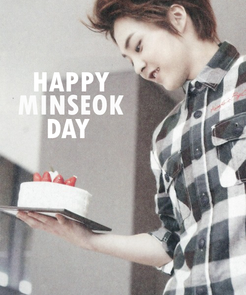 kyungmye0n-deactivated20200607:happy birthday kim minseok (ﾉ◕ヮ◕)ﾉ･ﾟ✧