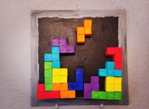 Some Canvas/clay Pieces I Did For My Sisters Birthday, Definitely Want To Make More.