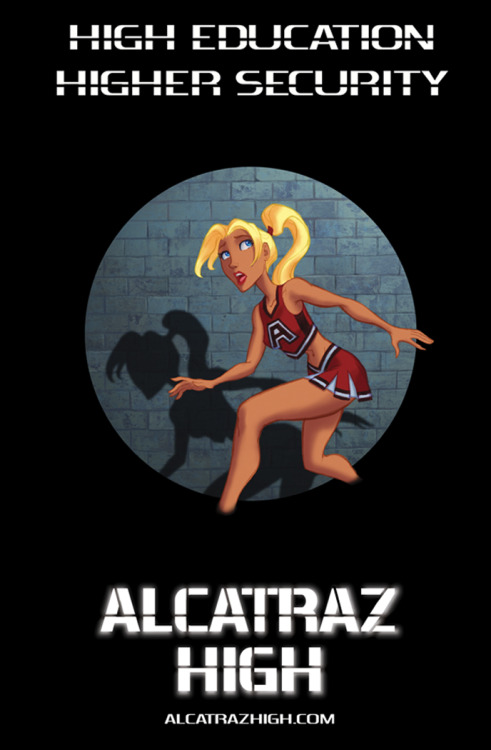 Alcatraz High #1Back Cover.Issue #1 is complete and next week Issue #2 is coming!!!Alcatraz High wil