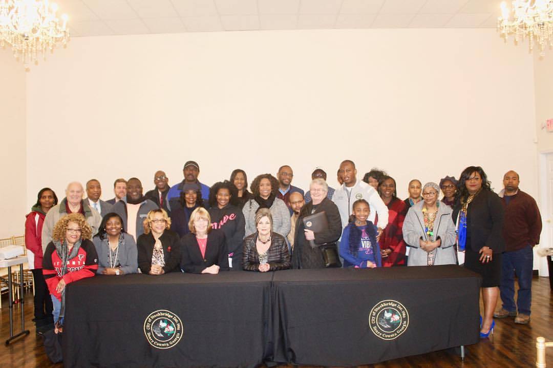 Because We Care Atlanta South — The Stockbridge Unity Town Hall was