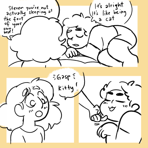 screwpinecaprice:Sleepover!They just weirdly stare at each other until they fell asleep.I headcanon 
