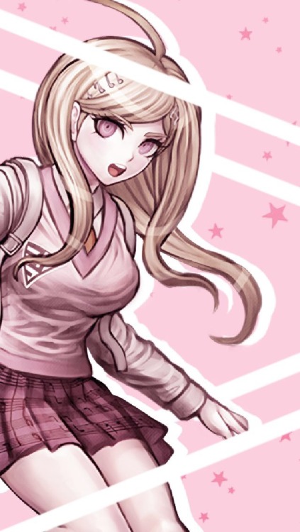 desbeary:  kaede akamatsu pink wallpapers!free for use! credit is appreciated but not necessary ^^