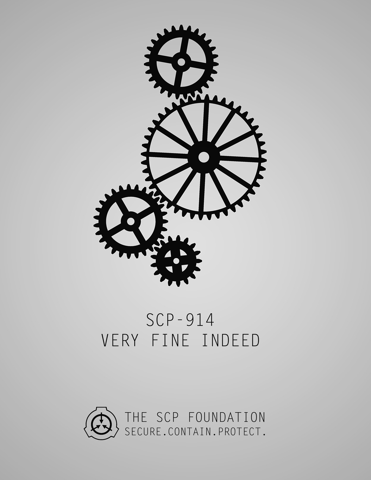 Minimalist SCP Posters - SCP Foundation