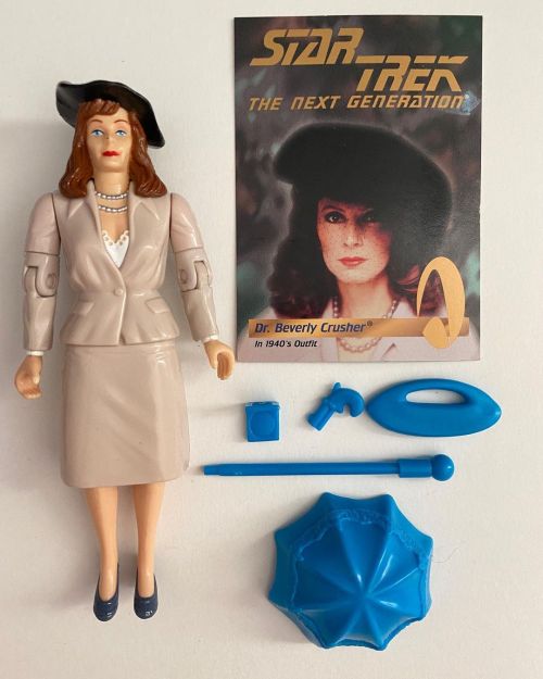 Dr. Beverly Crusher from the Holodeck. On sale on my Mercari page (@yello80s ). #playmates #drcrushe