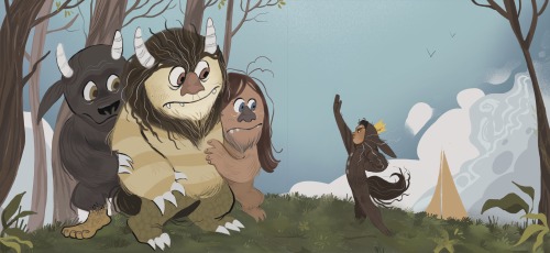 Where the Wild Things Are redesigned for class!
