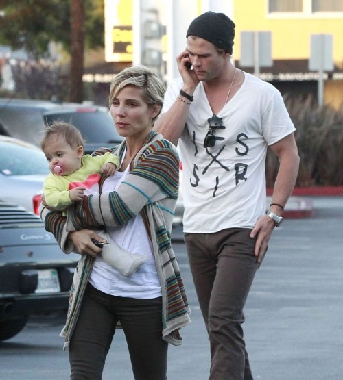 &lsquo;Thor&rsquo; actor Chris Hemsworth and his wife Elsa Pataky take their daughter India 