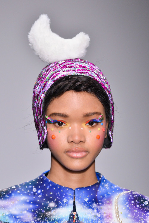 deactivatedmichiko-malandro:  Iesha Hodges @ Manish Arora FW14 