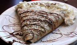 fatty-food:   	crepe by Desiree Moore   