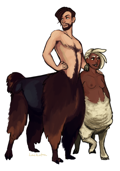 Sex lackofa:  More centaurs. Smaller photoset pictures