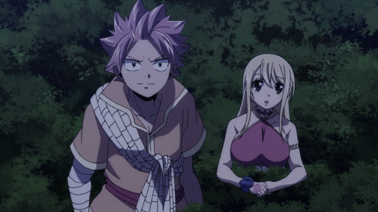 Natsu Dragneel - Fairy Tail Dragon cry! Natsu and Lucy!