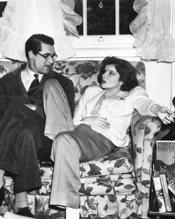 deforest: Katharine Hepburn and Cary Grant