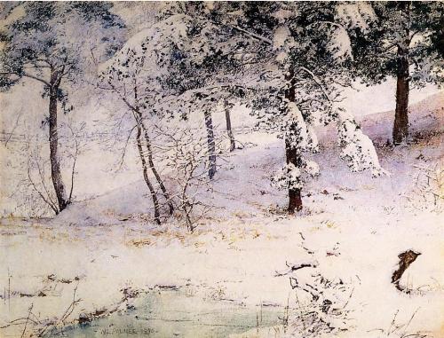 sbsebek:Snow LadenWalter Launt Palmer - 1890