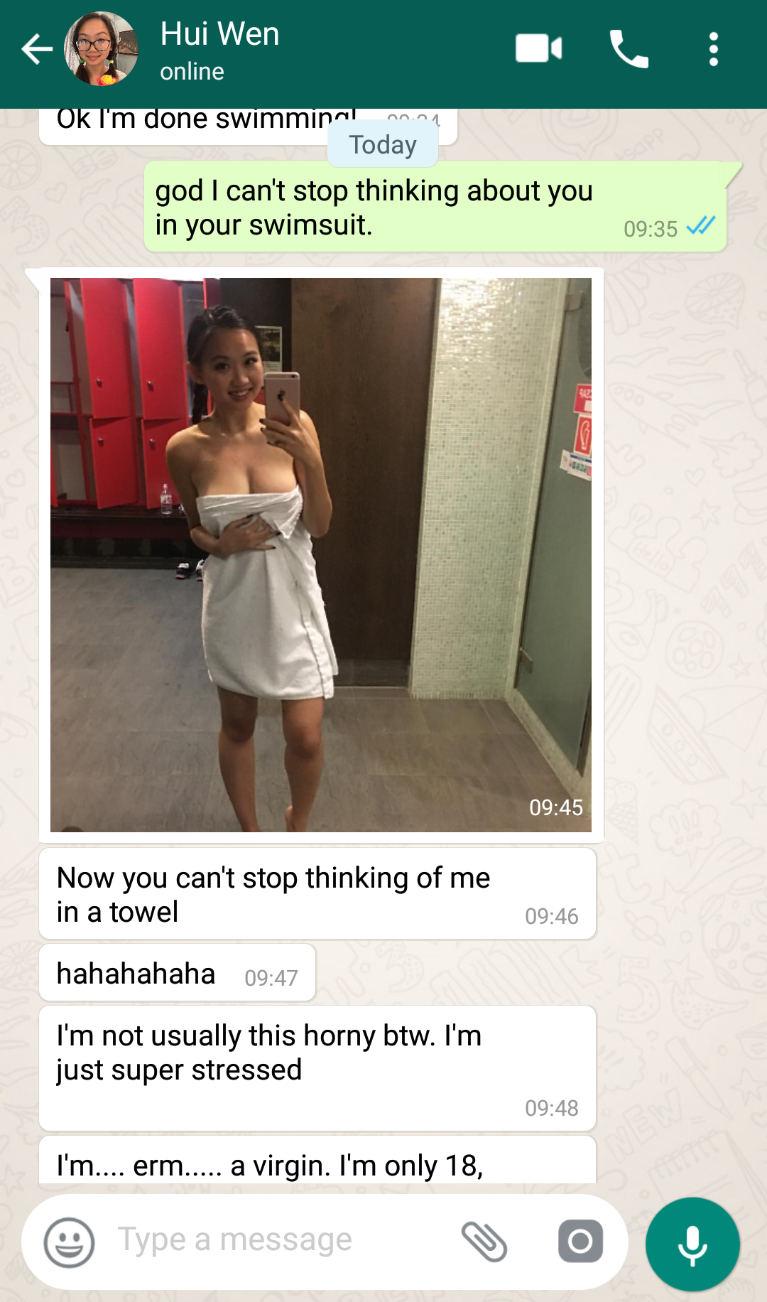 sg-sext-erotica:  Stress from exams turns Hui Wen, nerdy and studious 18 year old