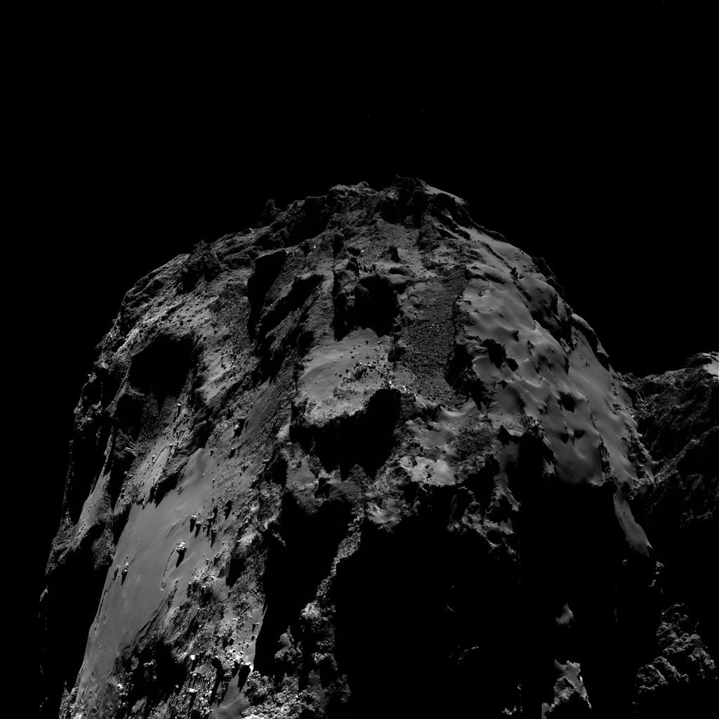Comet 67P from 13km distance by europeanspaceagency