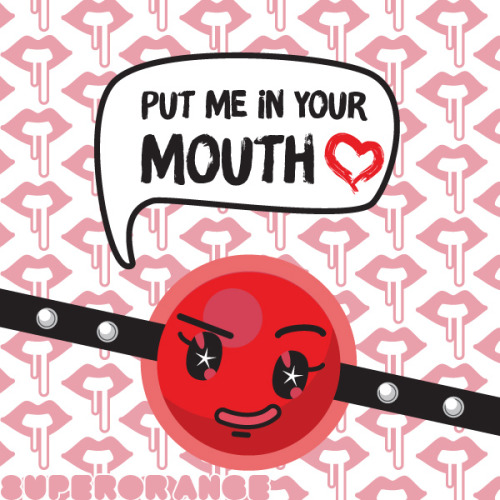 superorange:  cutie ball gag by superOrange 