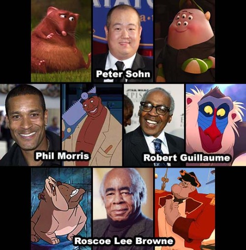 mixed-apocalyptic:disneyforprincesses:Actors of color and the Disney characters they have played. A 