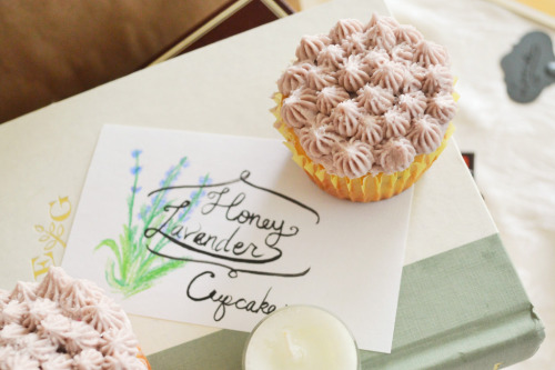 delectabledelight: Honey Lavender Cupcakes (by anhthyho)