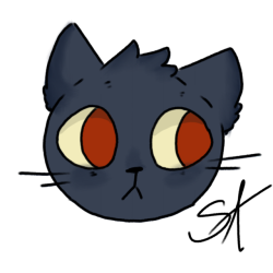 iamscanda:  Finally had a chance to watch Jack’s playthough of Night in the Woods, and loved it. So I decided to draw a little Mae.  Couldn’t decide which I liked more. 