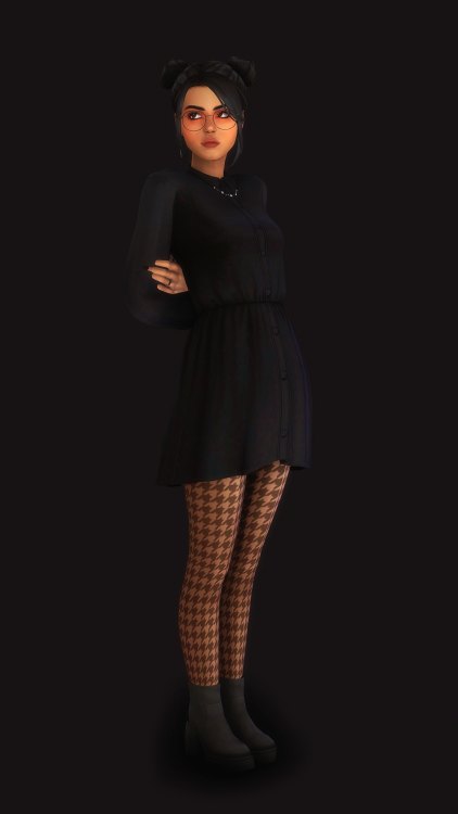 cassandra gotha moody moody kid1~ hair - top - skirt - socks - shoes2~ beret - hair - top - skirt 