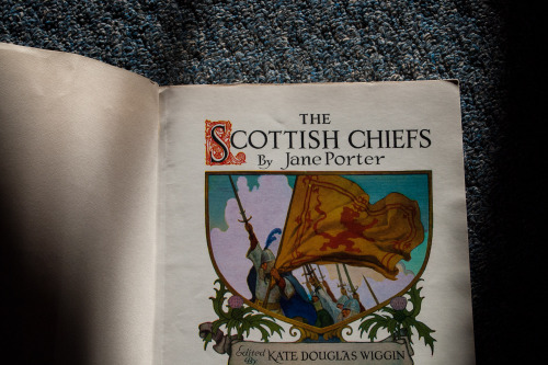 The Scottish Chiefs by Jane Porter IIby morningbirdphoto Gorgeous illustrations by N.C. Wyeth.