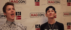 magconpizza:  if you say matt and carter aren’t adorable then you are lying
