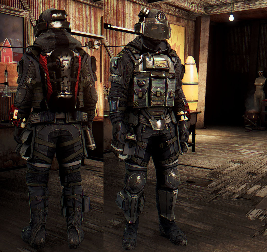Bazoongas Workshop Havoc Male Armor Private Armor Mod